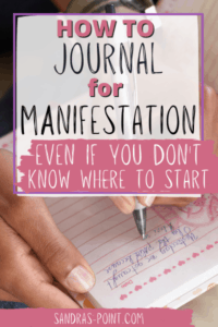 journal for manifestation