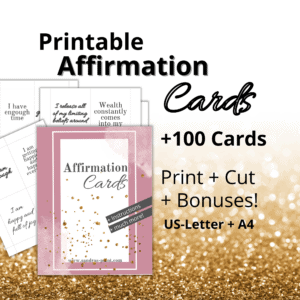 printable Affirmation Cards