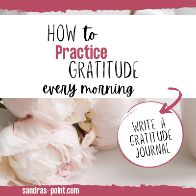 practice gratitude every morning