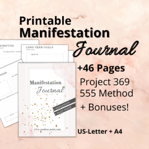 printable manifestation journal