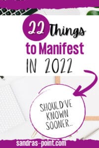 Things to Manifest