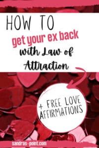 Get ex back with manifestation